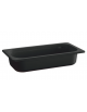 Bacinella contenitore GN 1/3 in melamina - colore nero - capacità Lt 2 - mm 325X175x65h