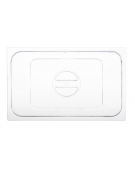 Coperchio GN 1/1 in policarbonato trasparente con maniglia - mm 530X325