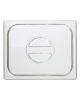 Coperchio GN 1/2 in policarbonato trasparente con maniglia - mm 325X265