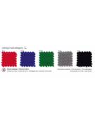 Divano ignifugo in classe 1IM a 2 posti per ufficio e sale d’attesa-Rivestimento tessuto ignifugo - cm 128x63x68h