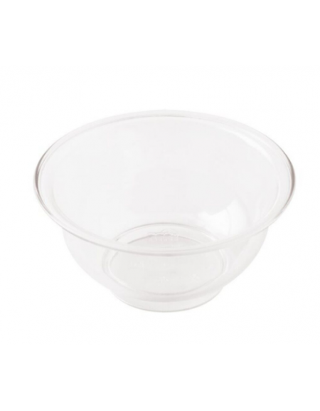 Bastardella semisferica in policarbonato trasparente - Diametro cm 13 - Altezza cm 6,5 - litri 0,4