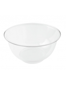 Bastardella semisferica in policarbonato trasparente - Diametro cm 23,5 - Altezza cm11 - litri 2,5