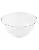 Bastardella semisferica in policarbonato trasparente - Diametro cm 28 - Altezza cm 14,5- litri 4