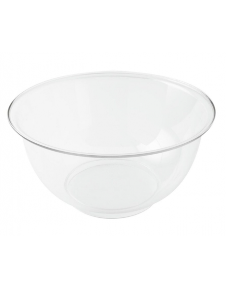 Bastardella semisferica in policarbonato trasparente - Diametro cm 28 - Altezza cm 14,5- litri 4