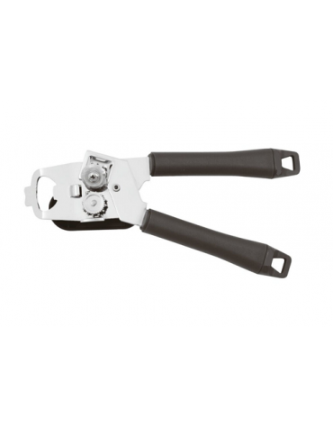 Apriscatole professionale in acciaio inox con impugnatura in polipropilene - lunghezza cm 21