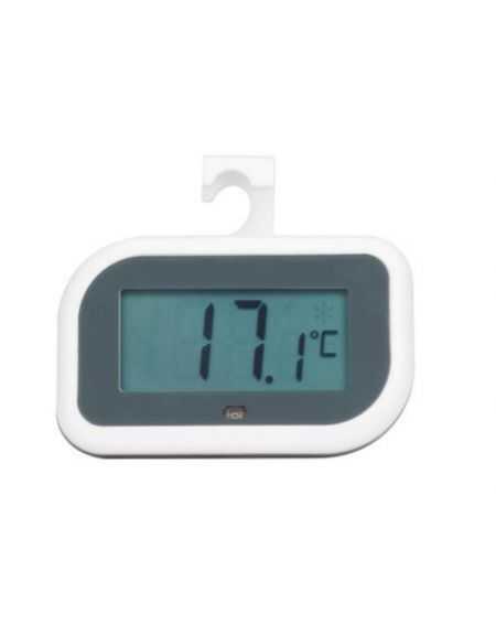 Termometro digitale per frigorifero in ABS - scala 0,1°C - range -9,9+49,9°C - mm 73x26x45h