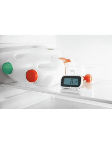 Termometro digitale per frigorifero in ABS - scala 0,1°C - range -9,9+49,9°C - mm 73x26x45h