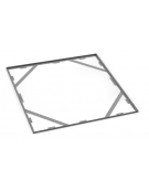 Telaio per griglia salvapiante interamente in acciaio zincato a caldo - cm 150x150