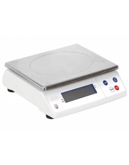 Bilancia digitale - Portata Kg 12 - Divisione gr 1 - dimensioni  cm 31x30x11,5h