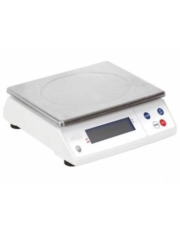 Bilancia digitale - Portata Kg 30 - Divisione gr 2 - dimensioni  cm 31x30x11,5h