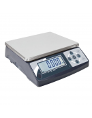 Bilancia digitale - portata Kg 10 - scala gr 1 - dim. piatto cm 25x21,5 - dimensioni tot. cm 24,5x31x9,5h