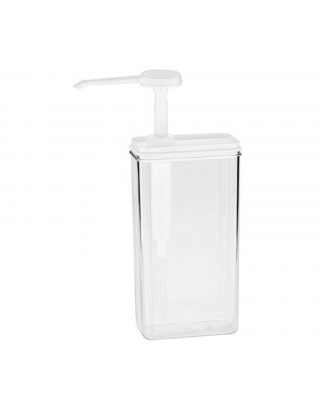 Dosatore Rettangolare in PMMA trasparente - 1,250 Litri 