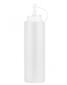 Flacone dosatore in polietilene, colore bianco - capacità ml 360