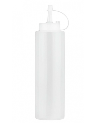 Flacone dosatore in polietilene, colore bianco - capacità ml 360