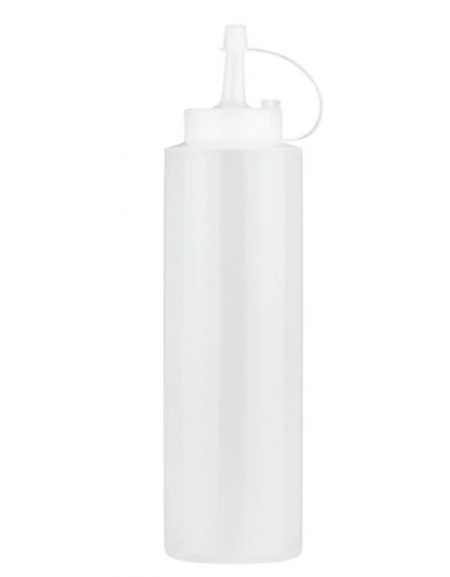 Flacone dosatore in polietilene, colore bianco - capacità ml 360
