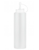 Flacone dosatore in polietilene, colore bianco - capacità ml 360