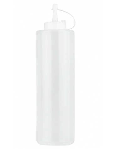 Flacone dosatore in polietilene, colore bianco - capacità ml 720