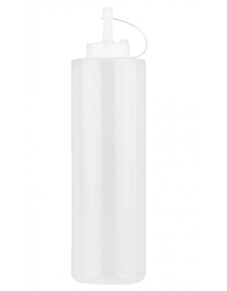 Flacone dosatore in polietilene, colore bianco - capacità ml 720
