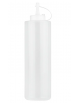 Flacone dosatore in polietilene, colore bianco - capacità ml 720