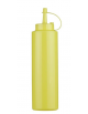 Flacone dosatore in polietilene, colore giallo - capacità ml 360