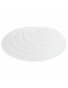 Coperchio rotondo per bacinelle in polipropilene trasparente - diametro Ø cm 19