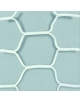 Coppia reti calcio, extra esagonale, in treccia di nylon,regolamentari,diam. mm. 6 - metri 7,5x250h