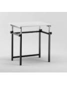 TAVOLO DA DISEGNO SCOLASTICO - PIANO BIANCO ELEVABILE E CON INCLINAZIONE REGOLABILE- CM 105X75X75/105H -Testato CATAS