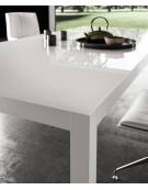 Tavolo riunione con piano in vetro laccato di vari colori-Gambe in alluminio colore Bianco,Nero o Alluminio-cm 220x100x75h