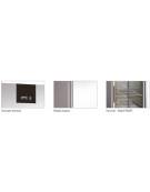 Armadio congelatore negativo GN 2/1 in acciaio inox AISI 304 con porta a Vetro-Ventilato -18° -22°C - Capacità 700 Lt.-Classe D