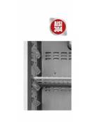 Armadio congelatore BT inox stretto slim - 3 GRIGLIE GN 1/1 - 1 porta - 280 litri - -18°C/-22°C - CLASSE E - cm 44,8×73,5×210h