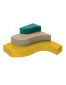 MATERASSI TERRE ALTE SMALL IGNIFUGO IN CLASSE 1IM - CM 180x180x20h / CM 140x120x20h / CM 90x60x20h - CONFORME AI CAM