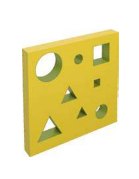 PANNELLO DELLE SORPRESE - CM 100x97x12h - CONFORME AI CAM