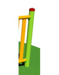 Montante supplementare di chiusura per recinzione DN43230