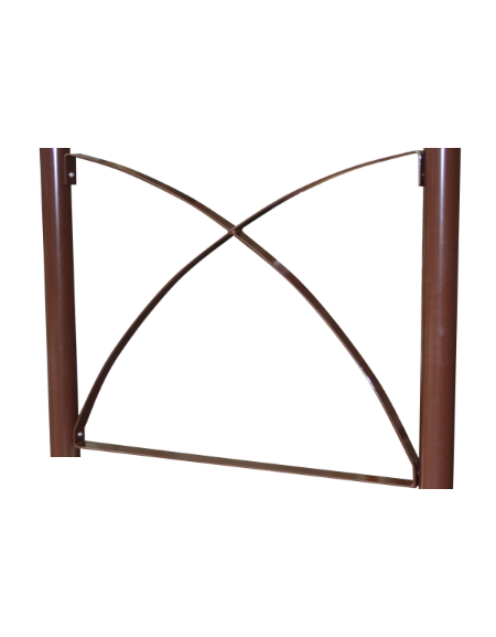 Pannello interasse per barriera in tubolare acciaio zincato e verniciato - cm 192x75h