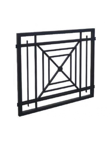 Pannello interasse da cm 114 per Barriera in tubolare acciaio zincato e verniciato