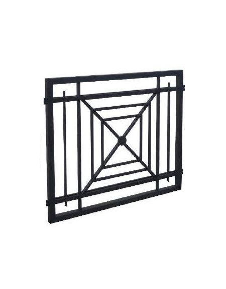 Pannello interasse da cm 114 per Barriera in tubolare acciaio zincato e verniciato