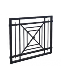 Pannello interasse da cm 114 per Barriera in tubolare acciaio zincato e verniciato