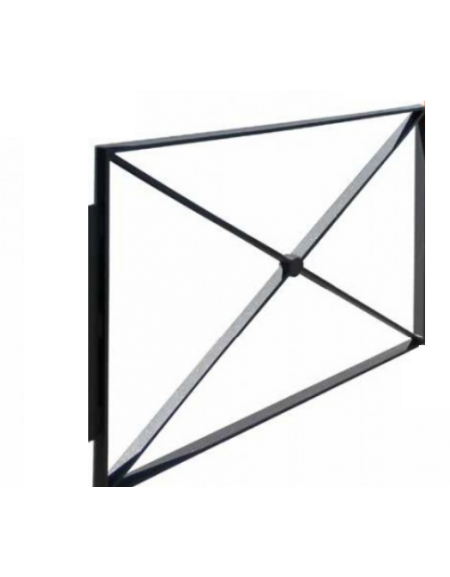 Pannello interasse per Barriera in tubolare acciaio zincato e verniciato - cm 111x75h