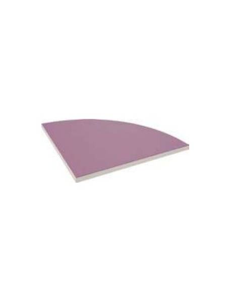 MATERASSO ANGOLARE PER BAMBINI IGNIFUGO IN CLASSE 1IM - CM 90x90x5h - CONFORME AI CAM