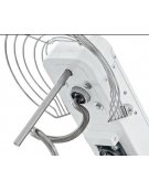 Impastatrice a spirale per pizzeria da Kg 4 d'impasto e vasca da Lt 7 - TESTA SOLLEVABILE E VASCA ESTRAIBILE - Monofase