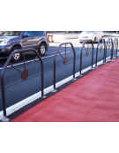 Barriera parapedonale con pannello pubblicitario - Da inghisare - cm 120x130h