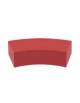 PANCA CURVA HIGH MORBIDA PER BAMBINI IGNIFUGO IN CLASSE 1IM - CM 110x40x42h - CONFORME AI CAM