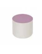 POUF ROTONDO HIGH MORBIDO PER BAMBINI - IGNIFUGO IN CLASSE 1IM - CM Ø40x42h - CONFORME AI CAM
