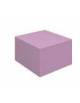 POUF LOW MORBIDO PER BAMBINI IGNIFUGO IN CLASSE 1IM - cm 50x50x24h - CONFORME AI CAM