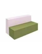 DIVANETTO MEDIUM MORBIDO PER BAMBINI PRIVO DI PVC ED IGNIFUGO IN CLASSE 1IM - cm 100x50x30/54h - CONFORME AI CAM