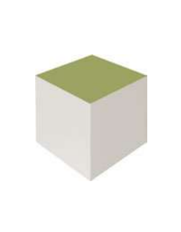 PIANO MORBIDO 4 PER BAMBINI IGNIFUGO IN CLASSE 1IM - cm 60x60x52h - CONFORME AI CAM