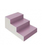 SCALA BASSA MORBIDA PER BAMBINI IGNIFUGA IN CLASSE 1IM - cm 90x60x13/26/39h - CONFORME AI CAM