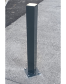 Dissuasore quadro in acciaio zincato e verniciato, da tassellare - cm 10x100h