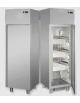 Armadio frigorifero per pesce Litri 400 - Temperatura -2° +8°C - Con 3 Vaschette GN 1/1 CON FALSO FONDO - cm. 65x65x206h
