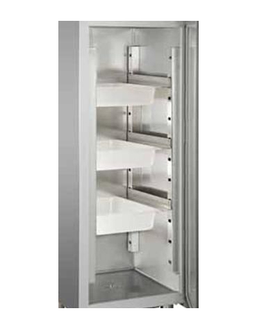 Armadio frigorifero per pesce Litri 400 cm. 65x65x206h